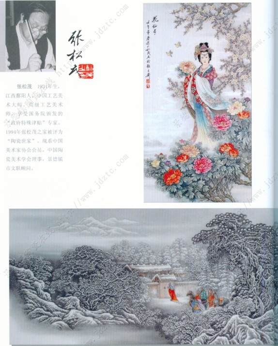 张松茂 中国工艺美术大师作品及鉴伪签名