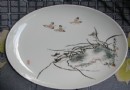江和龙梅兰竹菊四瓷盘(价格：3800元./块）