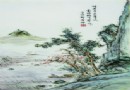 杨鸣皋 粉彩山水瓷板 RMB 6,000-8,000