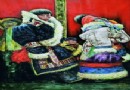徐和平 粉彩“一家三口”瓷板 RMB 50,000-60,000