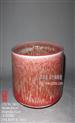 红木纹“火焰的青春”-景德镇高温颜色釉陶瓷