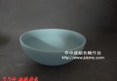 蓝色裂片釉-陶瓷小碗