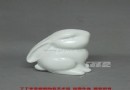 兔年生肖雕塑瓷“小白”