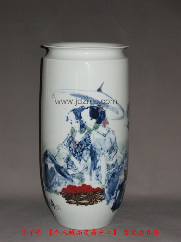 已定：江春和 《傣家春色》150件釉下彩瓷瓶