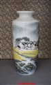 江龙-釉上彩《江湾印象2》瓷瓶