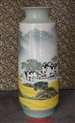 江龙-江湾印象3釉上彩瓷瓶