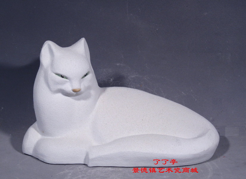 《波斯猫》雕塑·周国桢（陶瓷美术教授、国家级大师评委）