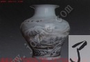 袁世文 粉彩雪景瓶 价格：4万到6万 2005.11.19