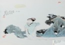 2002年作 李峻 遐思 粉彩瓷板 拍卖成交价：RMB:313,600